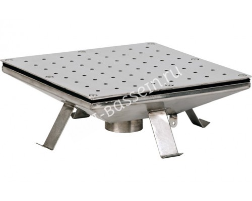 Плато аэромассажное 300х300 (плёнка) G2 (внутр.) нерж. AISI-304 для бассейна Плато аэромассажное 300х300 (плёнка) G2 (внутр.) нерж. AISI-304 для бассейна