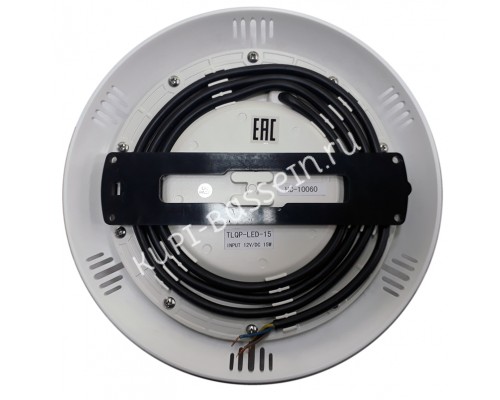 Подводный светильник TLQP-LED15, LED RGB, ABS, 15Вт для бассейна Подводный светильник TLQP-LED15, LED RGB, ABS, 15Вт для бассейна