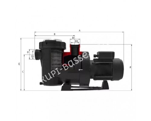 Насос Victoria Plus Silent с префильтром для бассейна, 34 м³/ч, H=10 м, 220В, 2.2 кВт Насос Victoria Plus Silent с префильтром для бассейна, 34 м³/ч, H=10 м, 220В, 2.2 кВт