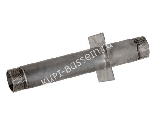 Стеновой проход дл.300 нерж. ст. AISI-304 подкл. 1? (Внутр)(плитка) Стеновой проход дл.300 нерж. ст. AISI-304 подкл. 1? (Внутр)(плитка)