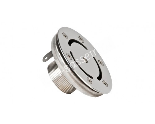 Форсунка донная регулируемая O 120 (плёнка) G2 (наружн.) нерж. ст. AISI-304 Форсунка донная регулируемая O 120 (плёнка) G2 (наружн.) нерж. ст. AISI-304