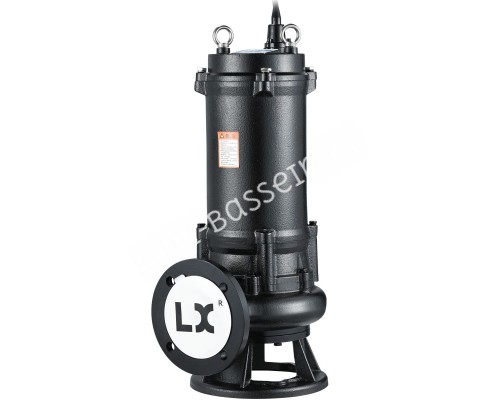 Канализационный насос AquaViva LX 65WQK25-18-2.2 с измельчителем для бассейна