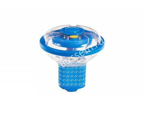 Фонарь плавающий многоцветный с распылителем воды (4хD)  Game  3567