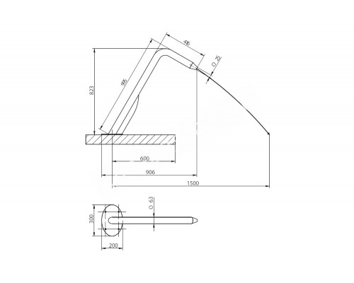 Водопад (полированный) Flexinox Cannon Jet Circular (87185014) для бассейна