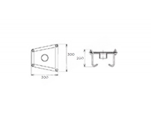 Закладное крепление водопада Water curtains Flexinox (87185062)