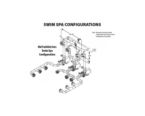Желоб водозабора  (плитка) Waterway (640-3570S V)