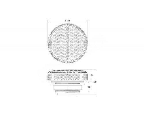 Желоб водозабора  (плитка) Waterway (640-3570S V)