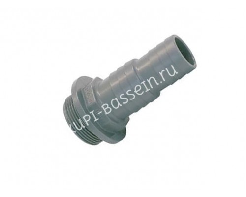 Адаптер для шланга д.38-32 с резьбой 1 1/2" Coraplax (7136050) Адаптер для шланга д.38-32 с резьбой 1 1/2" Coraplax (7136050)