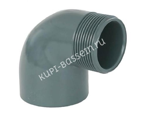 Угольник 90 гр.д. 50 с внешней резьбой 1 1/2" Coraplax (7301550) Угольник 90 гр.д. 50 с внешней резьбой 1 1/2" Coraplax (7301550)