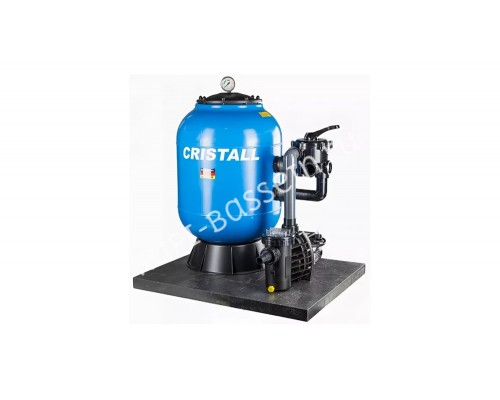 Фильтр (900мм, 32м3/ч) (бок. подсоед.) Behncke Cristall D900-2016 для бассейна