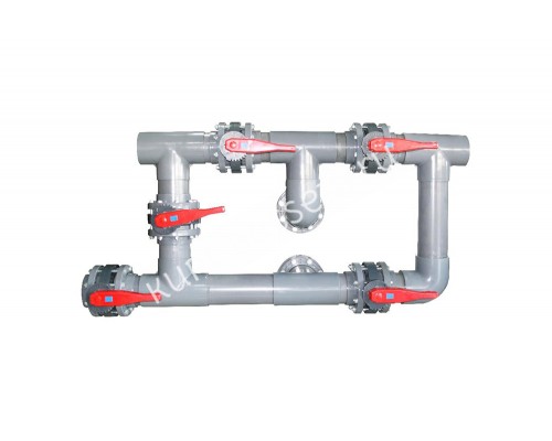 Обвязка фильтра K1800 Emaux NBV60-5  88290303