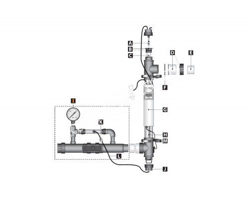 Установка ультрафиолетовая с озонатором Blue Lagoon AOP Compact Ozone & UV-C 75 Вт V2.0 BH12752