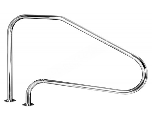 Поручень для спуска в бассейн с фланц. соед. (87468013) AISI - 316 для бассейна
