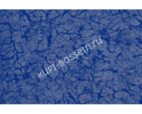 Пленка для отделки бассейнов синяя PEARL blue 920/22  Elbtal Plastics ш.1,65 2000777