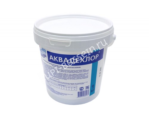 АКВАДЕХЛОР (порошок) 1 кг (б.) АКВАДЕХЛОР (порошок) 1 кг (б.)
