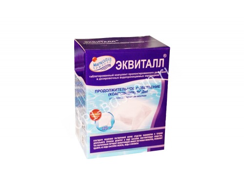 ЭКВИТАЛЛ коагулянт таблетки в картридже 1 кг ЭКВИТАЛЛ коагулянт таблетки в картридже 1 кг