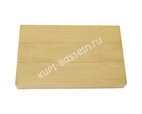 Копинговый камень AquaViva 600х370х70-40, Wood серый Копинговый камень AquaViva 600х370х70-40, Wood серый
