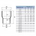 Втулка переходная ПВХ 40x50 мм для бассейна - надежное соединение