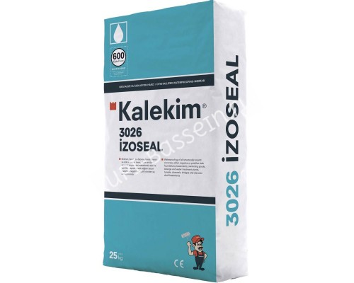 Кристаллический гидроизоляционный материал Kalekim Izoseal 3026 (25 кг)