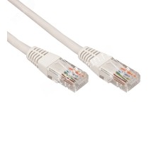 Патч-корд U/UTP CAT 6A (10G), RJ45-RJ45, 28AWG, LSZH, серый, 1м,