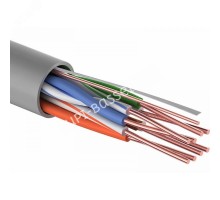 Кабель UTP PROconnect 4PR 24AWG CU (медь) CAT5E 100 МГц PVC серый бухта 50