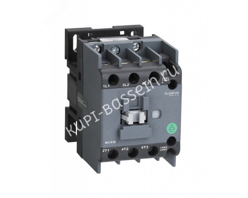 КОНТАКТОР MC1E 3P 25A НО+НЗ 36V 50/60ГЦ (LC1E2510C5)