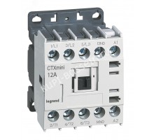 Контактор CTX3 мини 3P 12A 1нз ~230В