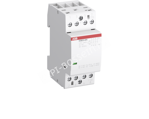 Контактор модульный (25А АС-1, 4НЗ), катушка 230В AC/DC