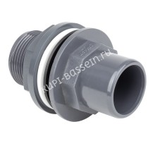 Танк-адаптер ПВХ EFFAST d63*75*2-1/2" (RERAKE063H)