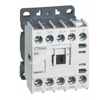 Контактор CTX3 мини 3P 6A 1нз ~230В