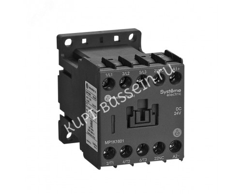 Контактор MP1K 4P(2НО+2НЗ) 9A DC240V