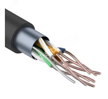 Кабель витая пара PROconnect FTP 4PR 24AWG, CCA, CAT5e,OUT, (бухта 305 м)