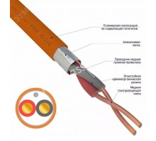 Кабель огнестойкий КПСЭнг(А)-FRHF 1x2x0,75 кв.мм, 200 м,