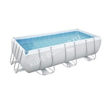 Каркасный прямоугольный бассейн Bestway Steel 56441 (404х201х100 см) с картриджным фильтром и лестницей