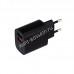 Устройство сетевое зарядное 2 x USB, 5V, 2.4 A, черное,