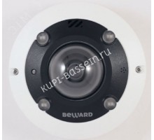 Видеокамера IP панорамная Fisheye 12 Мп 1/1.7 КМОПSONY Exmor R 4000x3000 60 к/с H.264 объектив fisheye эл-мех ИК-фильтр 12В (DC)/PoE?IP66 -40 +50