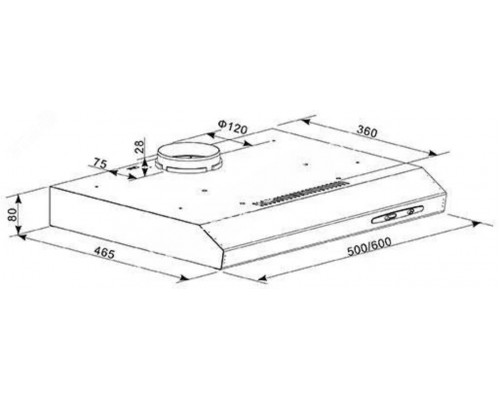 Вытяжка кухонная PО-50W для вашего идеального интерьера и уюта