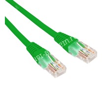 Патч-корд U/UTP, CAT 5e, RJ45-RJ45, 26AWG, LSZH, зеленый, 2м,