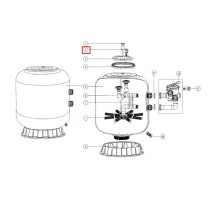 Крепежная планка для смотрового окна фильтра Aquaviva L1200-2500