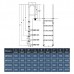 Лестница Aquaviva Muro MU-515 (5 ступ.), усиленная для бассейна