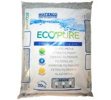 Песок стеклянный Waterco EcoPure 0.5-1.0 мм (20 кг)