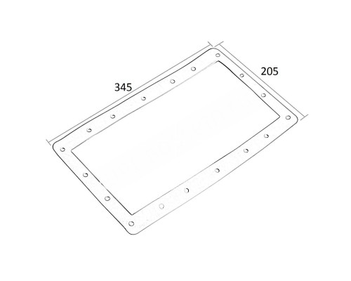 Прокладка Aquaviva фланца скимера EM0020 (лайнер) Wide 2051005