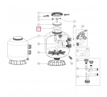 Резиновая прокладка для крышки фильтра Aquaviva RInglock S450-900