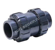 Обратный клапан пружинный d50 уплотнение EPDM AQUAVIVA 