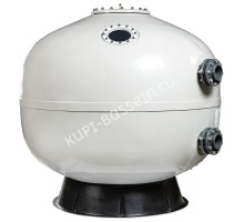 Фильтр AquaViva MS1800 (127m3/h, 1800mm, 4136kg, 110mm, 2,5Бар) + люк д/выгрузки и смотровое стекло 