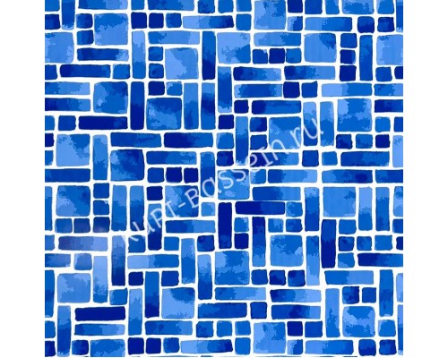 Лайнер Aquaviva Blocks 1,65x25,2m (41,58м.кв)