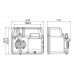 Насос дозир. мембранный BT PH-RX-CL/M 20-5 230V для бассейна