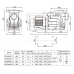 Насос (2,2кВт 380B 39,8 м3/ч h 8м в.ст.) Mayer Schwimmbad LX SGE300T для бассейна