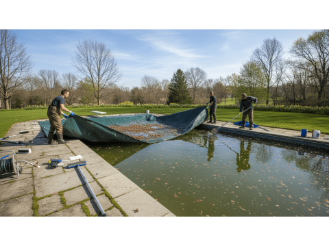Расконсервация бассейна после зимы: 5 ошибок новичков