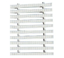 Переливная решетка 2-е. соед. AquaViva 245*25mm Classik